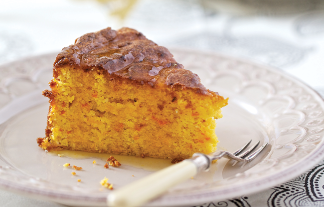 Amazingly Moist Clementine And Polenta Cake