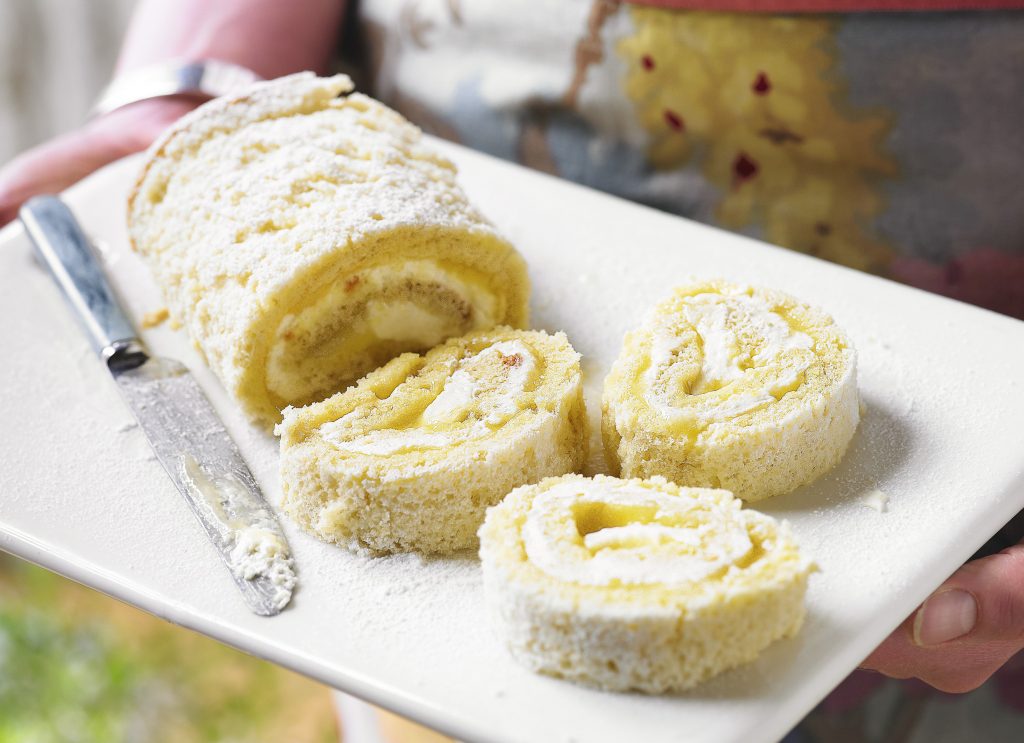 Gluten-free Lemon And Elderflower Roulade