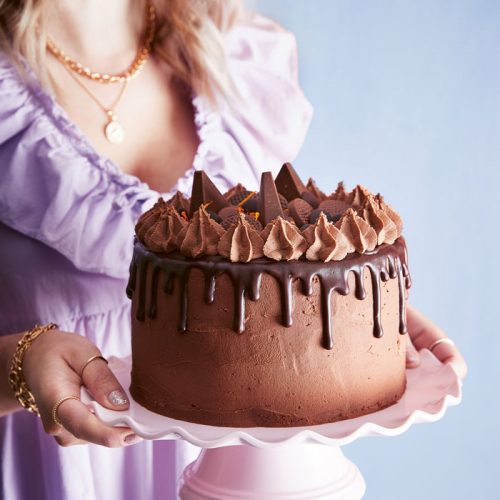 Chocolate & Orange Drip Cake | The Bohemian Renegade